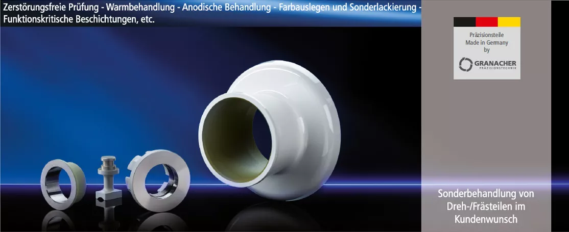 Sonderbehandlung von Dreh-/Frästeilen