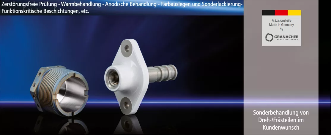 Sonderbehandlung von Dreh-/Frästeilen