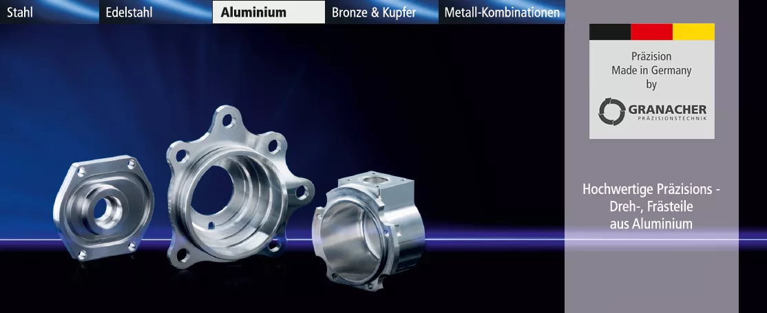 Kundenspezifische Präzisions- Dreh- und Frästeile aus Aluminium