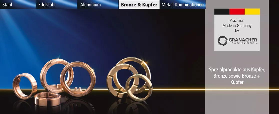 Spezialprodukte aus Kupfer und Bronze