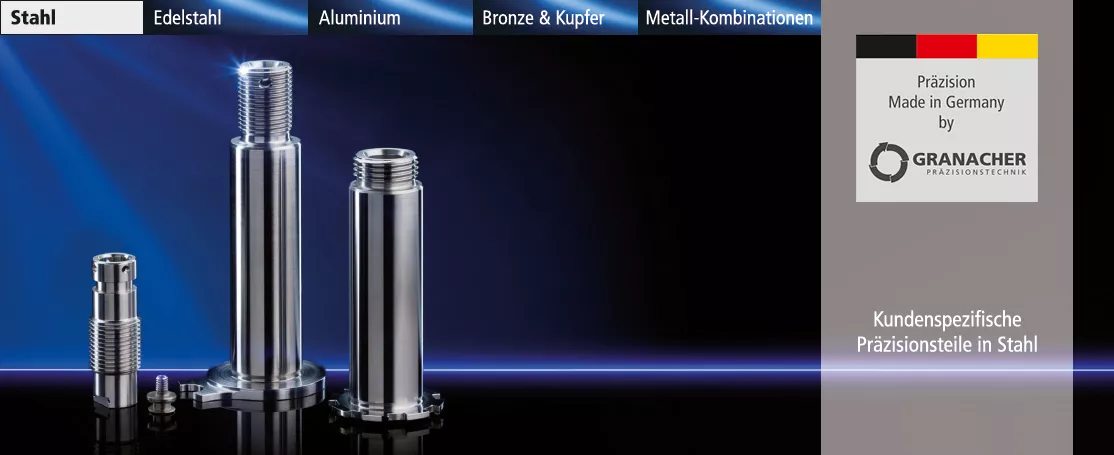 Kundenspezifische Präzisionsteile in Stahl